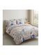 Olia Home Module Cearceafuri De Pat Supra Duble 220x240 Cm Multicolor 4 Bucăți