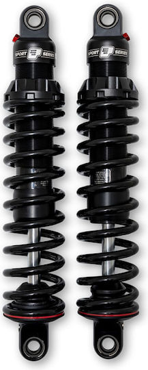 Progressive Suspension Motorradstoßdämpfer Set Harley-davidson Ps 494 Sport Series Shock Set 13 Zoll Heavy Duty Schwarz