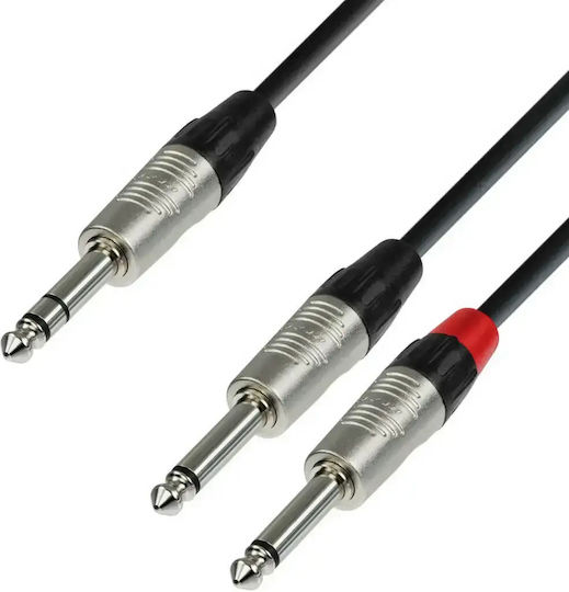 Adam Hall K4yvpp0300 4star Series Cable 6.3mm male - 6.3mm male 3m P69AH126