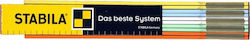 Stabila Buntes Hölzernes Faltbares Lineal 2m Stabila Buntes Hölzernes Faltbares Lineal 2m