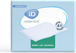 iD Super cearceafuri absorbante 60x90cm 30τμχ