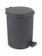 Sidirela E-1760G Kunststoff Badezimmer Korb 7lt Graues
