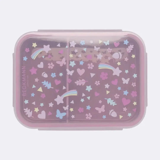 Beckmann Cutie De Prânz Pentru Copii Din Plastic 1.7 Litri Roz 18.7 X 14 X 7 Cm