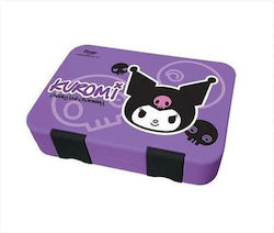 Graffiti Jolt Kuromi Kids' Food Container from Silicone Graffiti Jolt Kuromi Kids' Food Container from Silicone