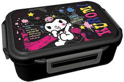 Graffiti Sketchy Kuromi Plastic Kids Food Container Graffiti Sketchy Kuromi Plastic Kids Food Container
