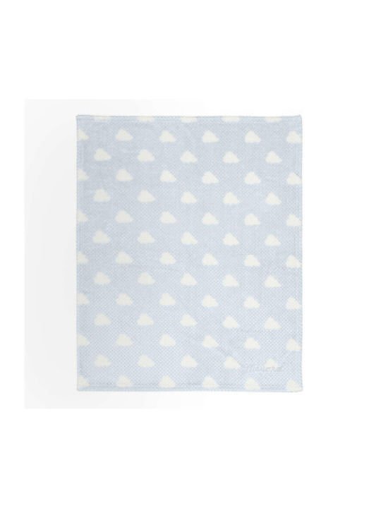 Mayoral Nursery Swaddling Blanket Light Blue 80...