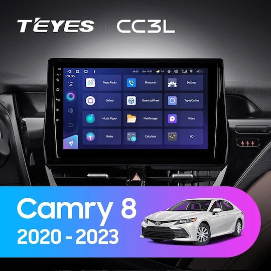 Car Navigation Ai Assistance Teyes Cc4 Pro Toyota Camry 8 2020-2023 8+128gb 10.36" Qled Android 13 5g 7.1 Dsp Carplay
