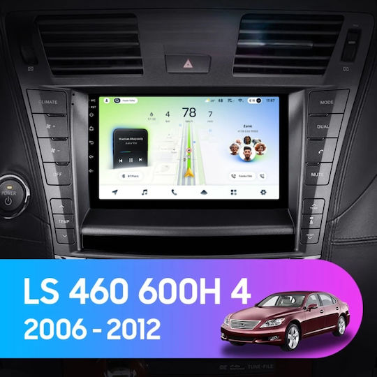 Teyes Cc4l Dts Navigație Auto Lexus Ls 2006-2012 6+64gb 9" Qled Qualcomm 2ghz Android 4g Bluetooth 5.1 Dsp Variantă A