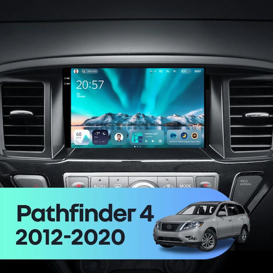 Teyes Cc4 Navigație Auto Nissan Pathfinder 2013-2020 6+64GB 9.5" QLED Octa-Core 2.7GHz Android 4G Bluetooth 5.1 DSP Variantă A