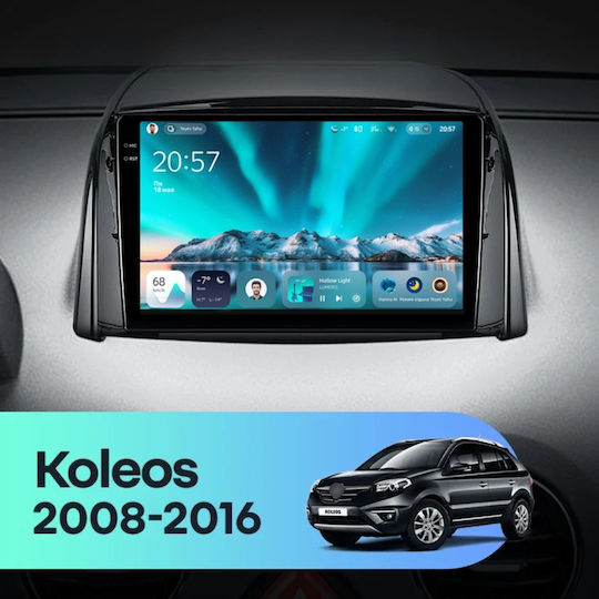 Teyes Cc4 Car Navigation Renault Koleos 2008 2016 6+128gb 9.5" Qled Octa-core 2.7ghz Android 4g Bluetooth 5.1 Dsp Version B