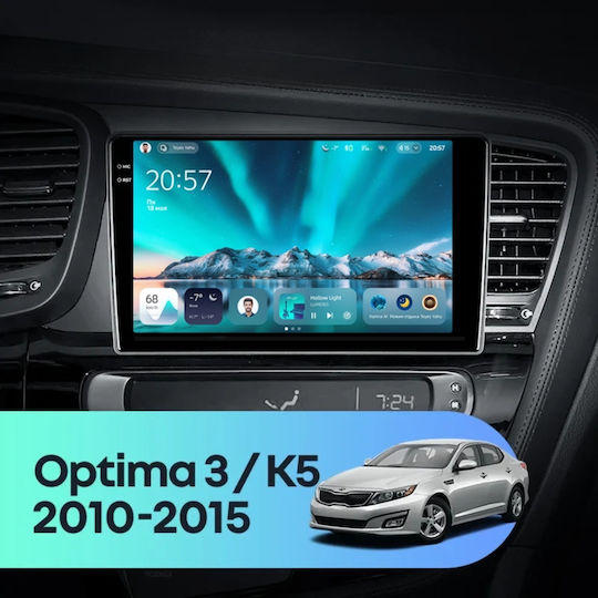 Teyes Cc4 Navigație Auto Kia Optima 3 2010-2015 6+64gb 9.5" Qled Octa-core 2.7ghz Android 4g Bluetooth 5.1 Dsp Versiunea B