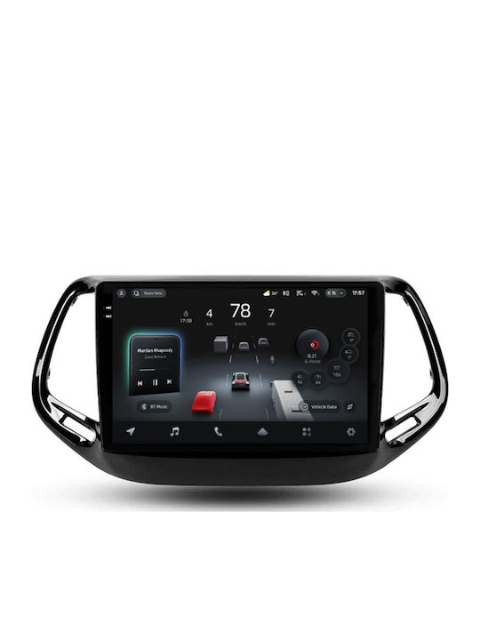 Navigație Auto Asistență AI Teyes Cc4 Pro Jeep Compass 2 2016-2018 8+128GB 10.36" QLED Android 13 5G 7.1 DSP CarPlay