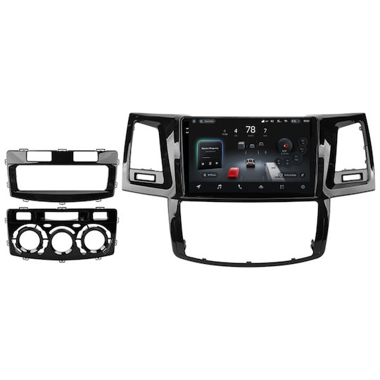 Navigație Auto Asistență AI Teyes Cc4 Pro Toyota Fortuner 2005-2007 8+128GB 9.5" QLED Android 13 5G 7.1 DSP CarPlay