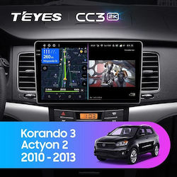 Car Navigation Ai Assistance Teyes Cc4 Pro Ssangyong Korando 3 2010-2013 8+128gb 9.5" Qled Android 13 5g 7.1 Dsp Carplay Car Navigation Ai Assistance Teyes Cc4 Pro Ssangyong Korando 3 2010-2013 8+128gb 9.5" Qled Android 13 5g 7.1 Dsp Carplay
