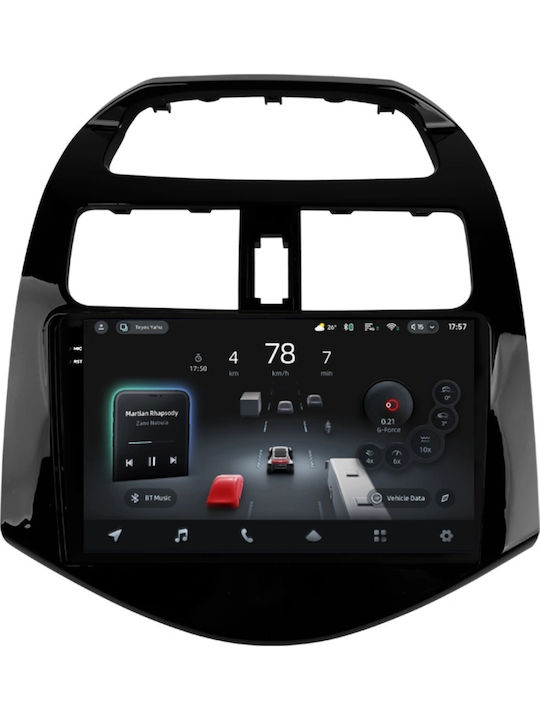 Teyes Cc4 Pro Navigație Auto Asistată Ai Chevrolet Spark M300 2009-2016 8+128gb 9.5" Qled Android 13 5g 7.1 Dsp Carplay