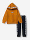 Kinder Sweatpants Set Senfgelb 2Stücke
