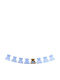 Festa! Kids Wall Decor Decorative Garland Animals Gold
