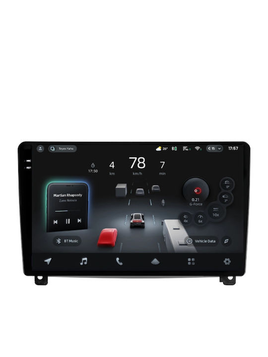 Teyes Cc4 Pro Navigație Auto Asistată AI Peugeot 407 2004-2011 8+128GB 9.5" QLED Android 13 5G 7.1 DSP CarPlay