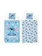 Disney Stitch Kinderbettlaken Baumwolle Set 140x200cm