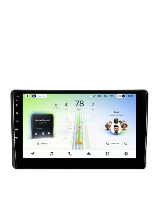 Teyes Cc4l Dts Car Navigation Fiat Panda 2003-2012 6+64gb 9" Qled Qualcomm 2ghz Android 4g Bluetooth 5.1 Dsp