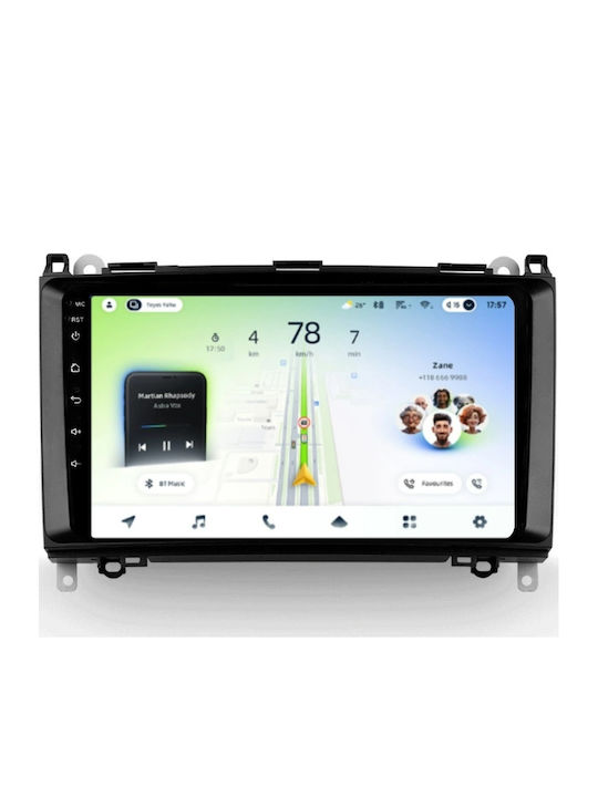 Teyes Cc4l Dts Navigație Auto Mercedes-Benz Clasa B W245 2005-2011 6+64GB 9" QLED Qualcomm 2GHz Android 4G Bluetooth 5.1 DSP