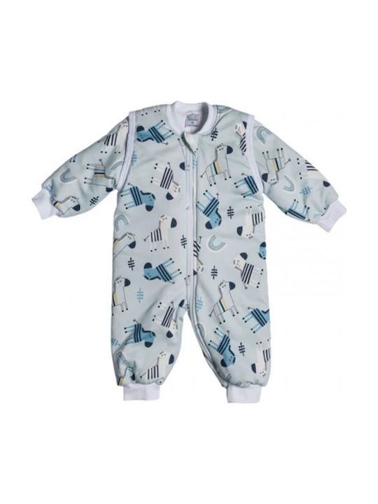 Tender Χειμερινός Υπνόσακος με Πόδια Classic Zebra Eco 2.5 tog Eco Blue