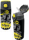 Batman Stainless Steel Kids Water Bottle Batman Thermos with Straw Black 450ml
