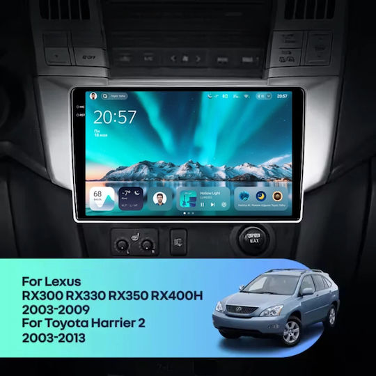 Teyes Cc4 Car Navigation Lexus Rx 2003-2023 6+64gb 9.5" Qled Octa-core 2.7ghz Android 4g Bluetooth 5.1 Dsp
