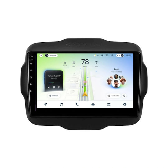 Teyes Cc4l Dts Car Navigation Jeep Renegade 2014-2018 6+64gb 9" Qled Qualcomm 2ghz Android 4g Bluetooth 5.1 Dsp
