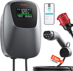 Vevor Επιτοίχιος Τριφασικός Σταθμός Φόρτισης 22kW με Ενσωματωμένο Καλώδιο Type 2 (OZSXJLD22KWCEL4DA001V8) Vevor Επιτοίχιος Τριφασικός Σταθμός Φόρτισης 22kW με Ενσωματωμένο Καλώδιο Type 2 (OZSXJLD22KWCEL4DA001V8)