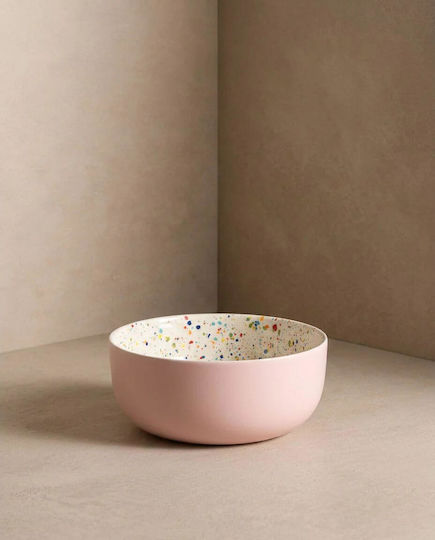 Egg Back Home Breeze Party In Bowl Салатник Керамичен Розов 26x11см