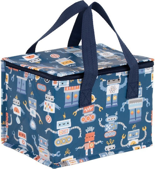 A Little Lovely Company School Insulated Handheld Lunch Bag 16x16x23cm