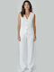 White Women's Vest