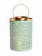 Metallic Green Lantern 36x18cm