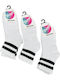 Dreams by Joyce Kids' Socks White