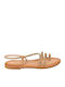 Women's Flat Sandals Bronze