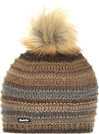 Lux Beanie Women's Knitted Beanie in Brown Colour