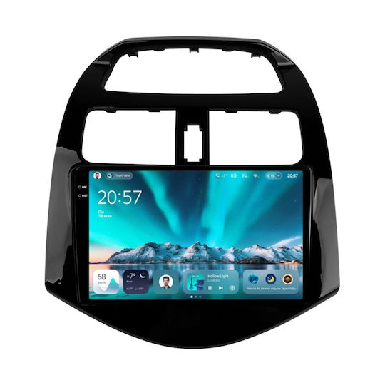 Teyes Cc4 Автомобилна Навигация Chevrolet Spark M300 2009-2016 6+64GB 9.5" QLED Octa-Core 2.7GHz Android 4G Bluetooth 5.1 DSP