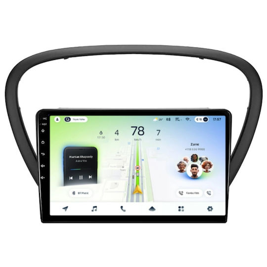 Teyes Cc4l Dts Car Navigation Peugeot 607 2004-2010 6+64gb 9" Qled Qualcomm 2ghz Android 4g Bluetooth 5.1 Dsp
