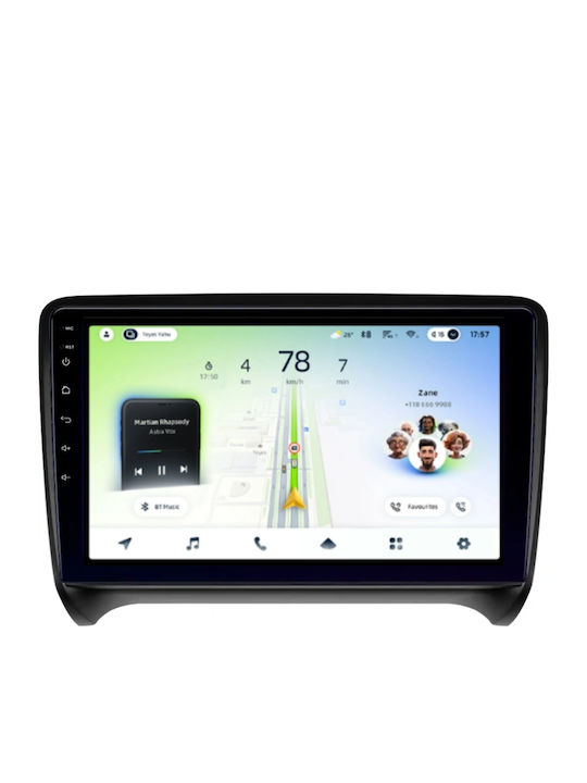 Teyes Cc4l Dts Navigație Auto Audi Tt 8j 2006-2014 6+64gb 9" Qled Qualcomm 2ghz Android 4g Bluetooth 5.1 Dsp