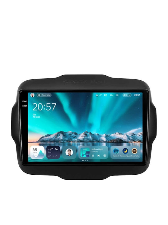 Teyes Cc4 Navigație Auto Jeep Renegade 2014-2018 6+128GB 9.5" QLED Octa-Core 2.7GHz Android 4G Bluetooth 5.1 DSP
