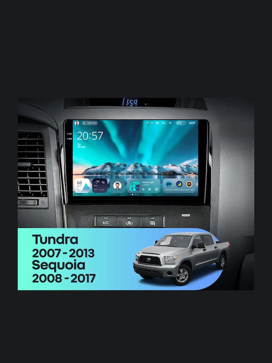 Teyes Cc4 Navigație Auto Toyota Tundra 2013-2020 6+64GB 9,5" QLED Octa-Core 2,7GHz Android 4G Bluetooth 5.1 DSP