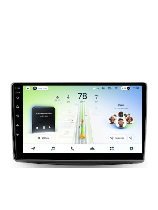 Teyes Cc4l Dts Navigație Auto Alfa Romeo Mito 2008–2018 6+64GB 9" QLED Qualcomm 2GHz Android 4G Bluetooth 5.1 DSP