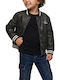 Kids Casual Jacket Short Black