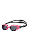 Arena One Swimming Goggles Adults with Anti-Glare Lenses Fuchsia