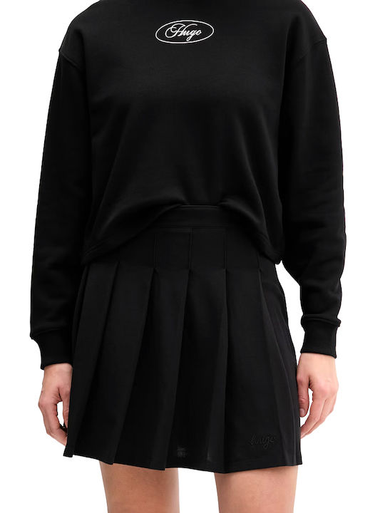 High Waist Mini Skirt Black