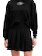 High Waist Mini Skirt Black
