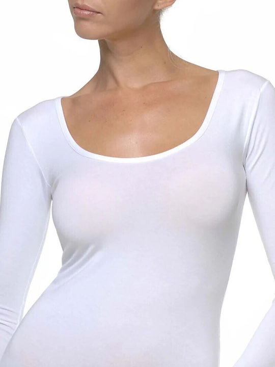 Dreams by Joyce Long Sleeve White Women's T-Shirt