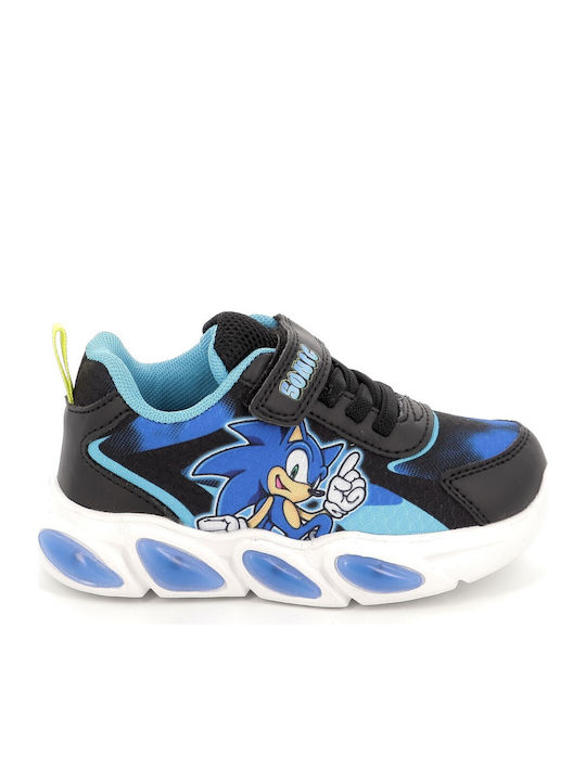 Kids Sneakers with Lights Black
