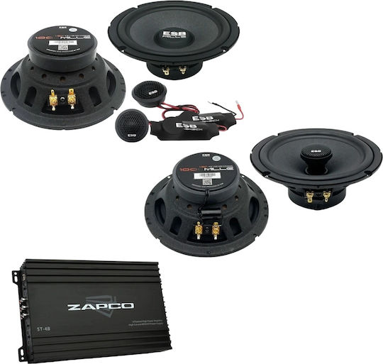 Car Speaker Package Amplifier Fiat Stilo 2001-2007 Esb 1000 260 W